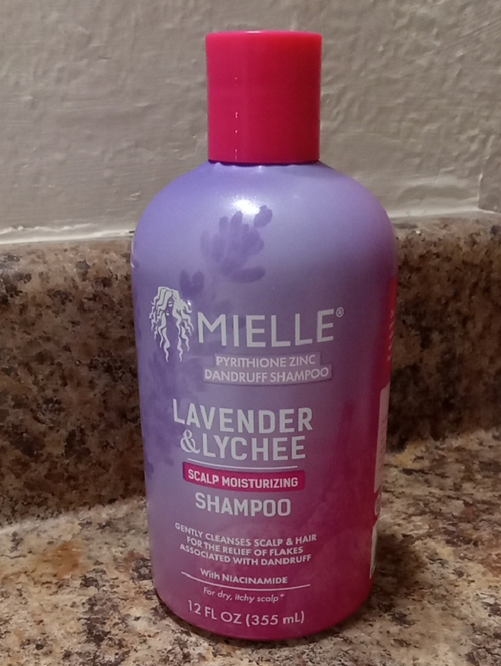 Mielle Lavender & Lychee Scalp Moisturizing Shampoo - Pink/Purple